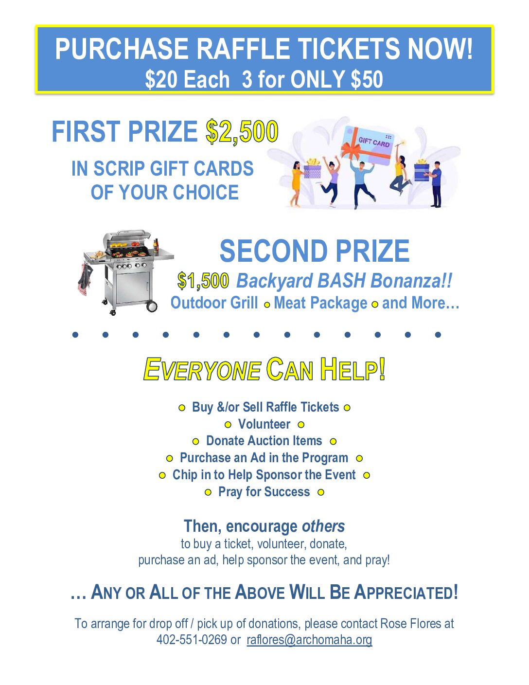 SB Benefit & Auction Flyer
